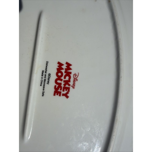 Disney Mickey & Minnie Mouse Sketchbook Oval Serving Platter 14" - Picture 3 of 4